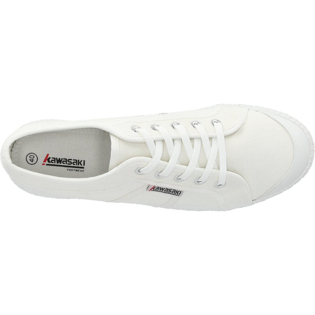 KAWASAKI Kawasaki Retro Tennis 2.0 Microfiber Shoe Shoes 1002 White
