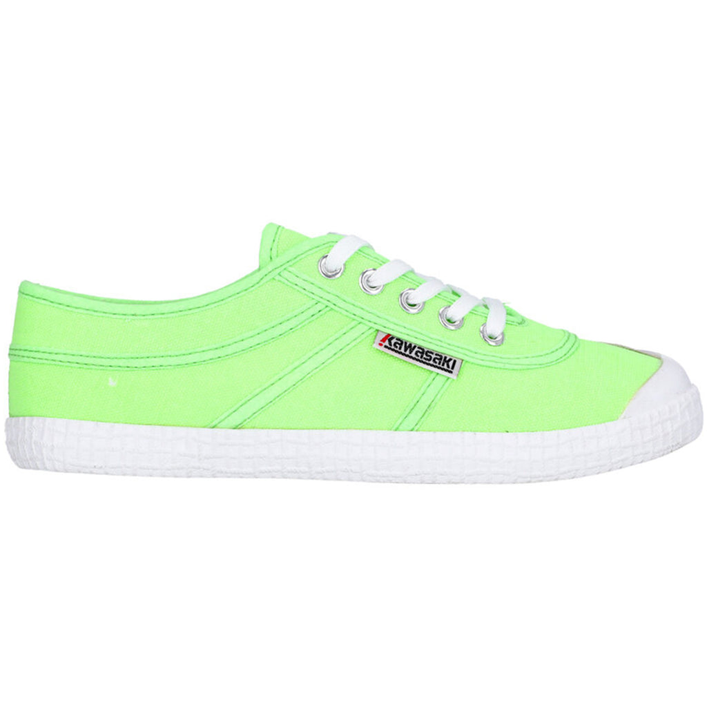 KAWASAKI Original Neon Canvas Shoe Shoes 3002 Green Gecko
