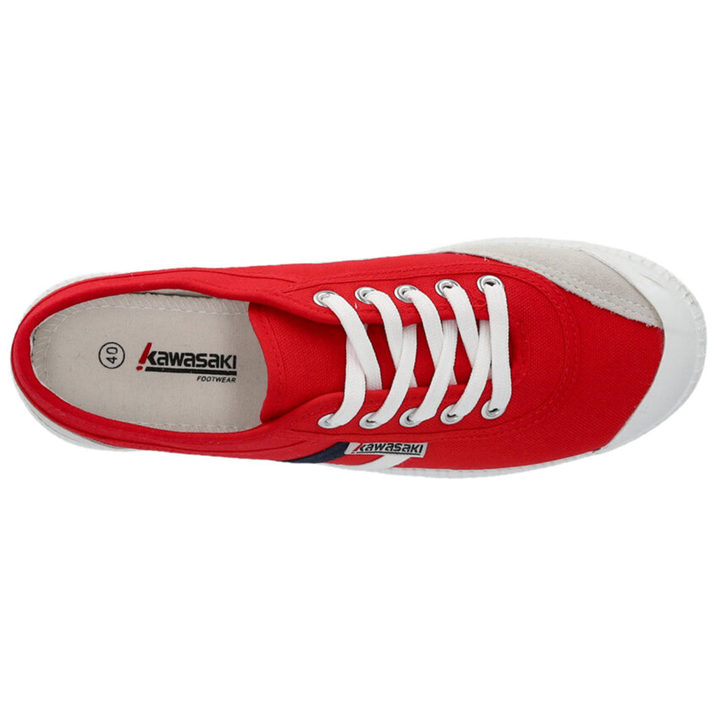 KAWASAKI Retro Canvas Shoe Shoes 4012 Fiery Red